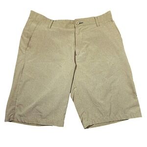 Burnside Hybrid Board Shorts 34 Men Gray Swim Surfer Skater Beach Golf 12"‎ 21"